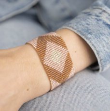 Armband rozenkwarts